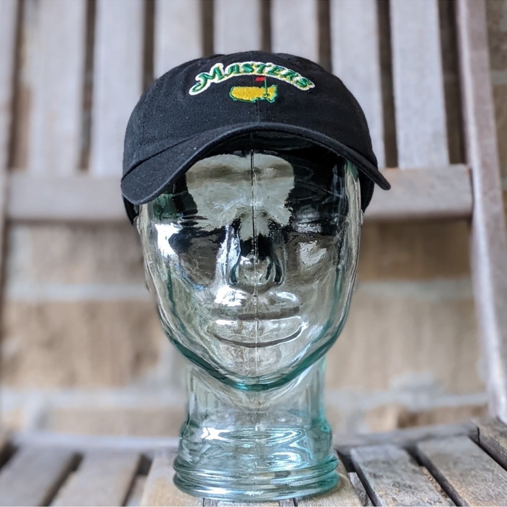 Masters American Needle Embroidered Black Dad Hat Unisex